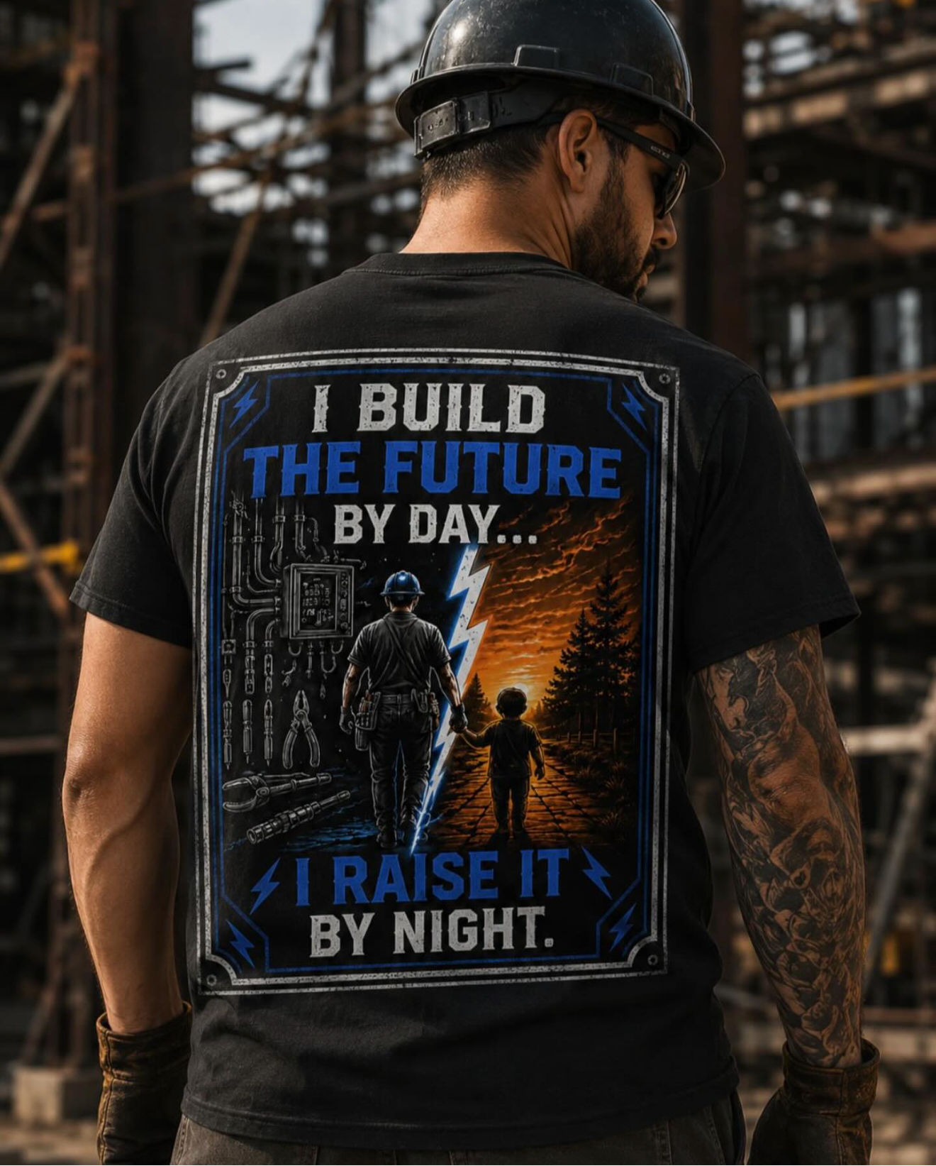 I Build the Future By Day... I Raise it By Night